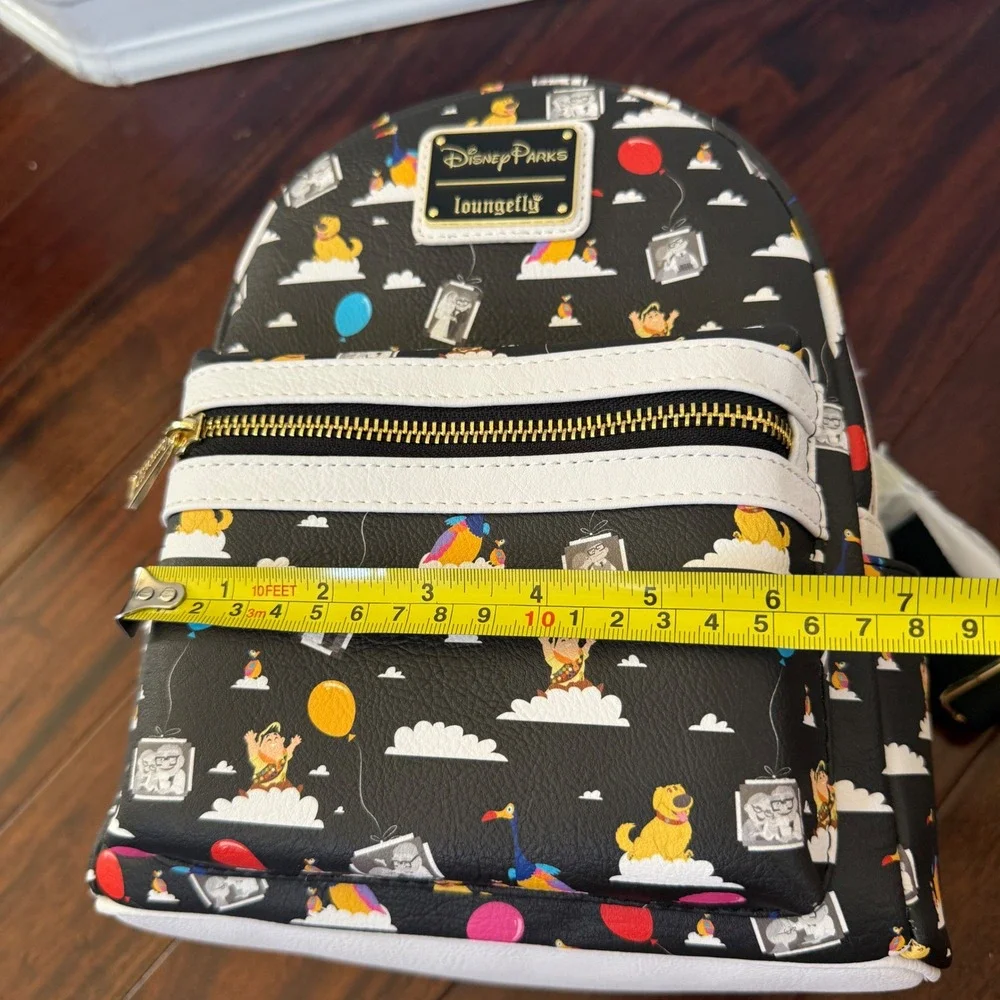 Disney Parks Loungefly Pixar Up Balloon‎ Dug Kevin Carl Ellie Mini Backpack NWT